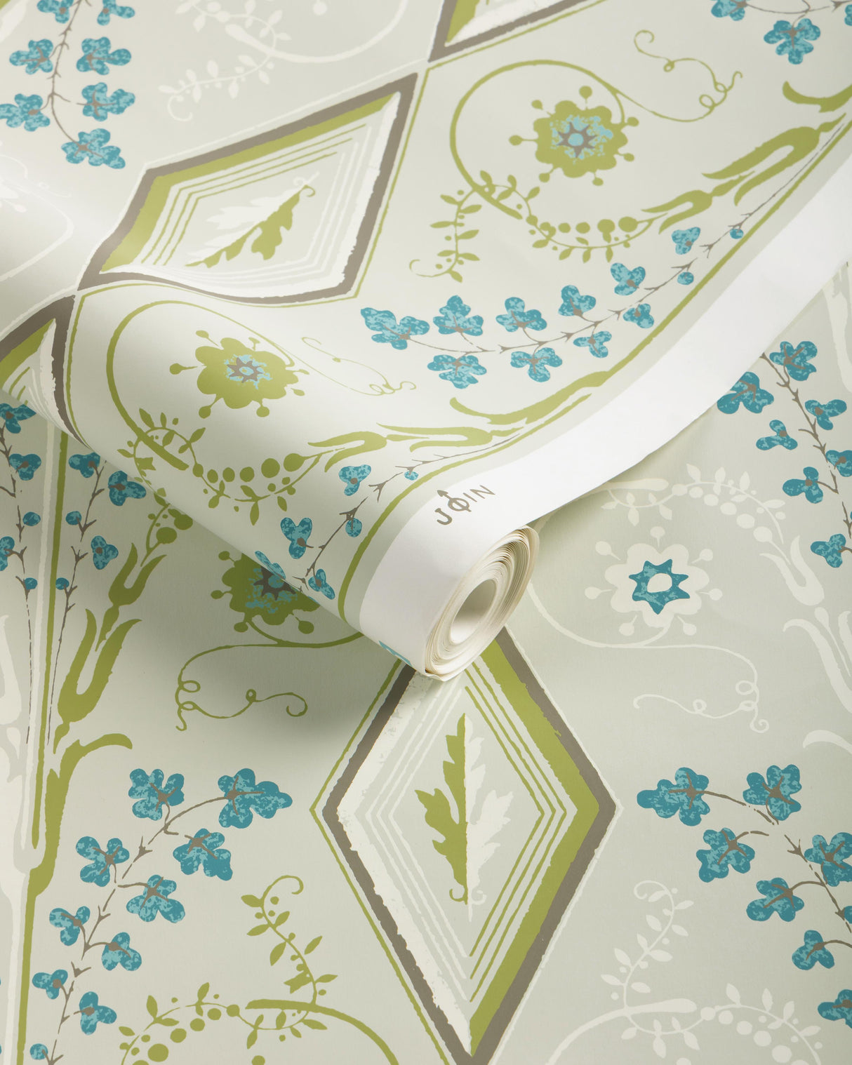 Brunschwig & Fils GALLIER DIAMOND MIST Wallpaper