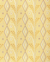 Brunschwig & Fils GALLIER DIAMOND HONEY Wallpaper