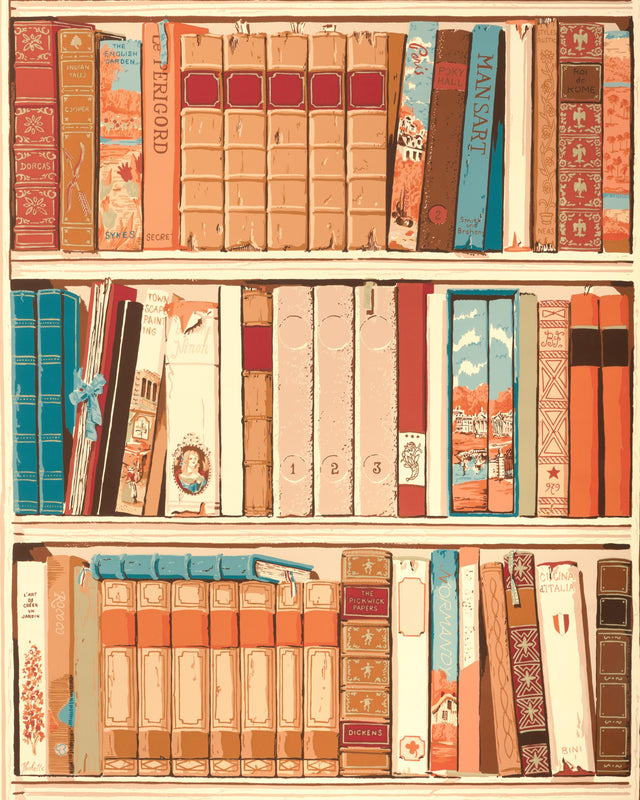 Brunschwig & Fils BIBLIOTHEQUE SPICE Wallpaper