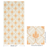 Brunschwig & Fils LATROBE APRICOT Wallpaper