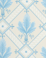 Brunschwig & Fils LATROBE BLUE Wallpaper