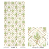 Brunschwig & Fils LATROBE LEAF Wallpaper