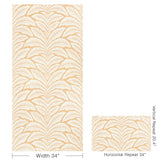 Brunschwig & Fils TALAVERA SISAL APRICOT Wallpaper