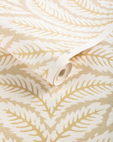 Brunschwig & Fils TALAVERA SISAL BEIGE Wallpaper