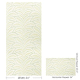 Brunschwig & Fils TALAVERA SISAL CELADON Wallpaper