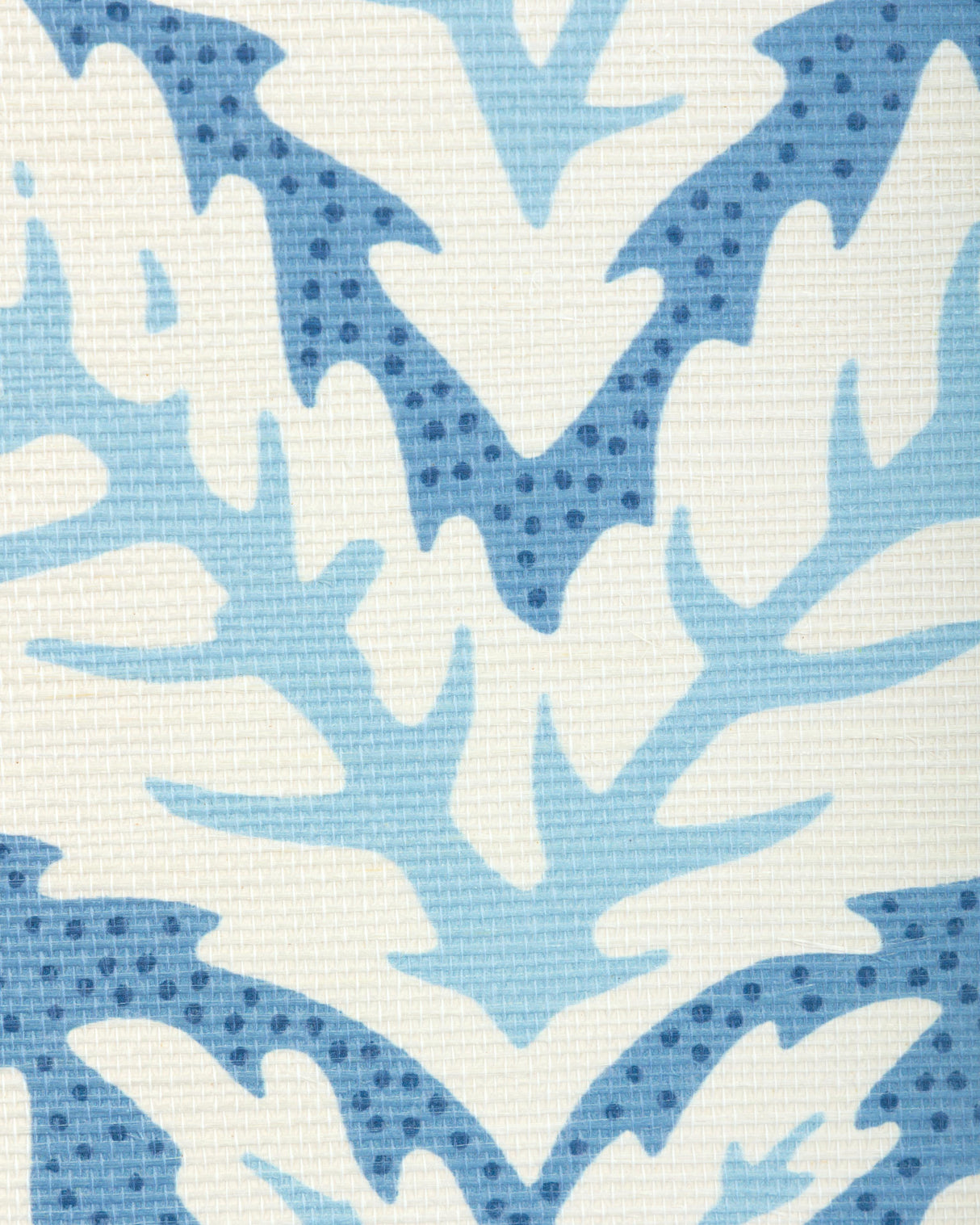 Brunschwig & Fils TALAVERA SISAL BLUE Wallpaper