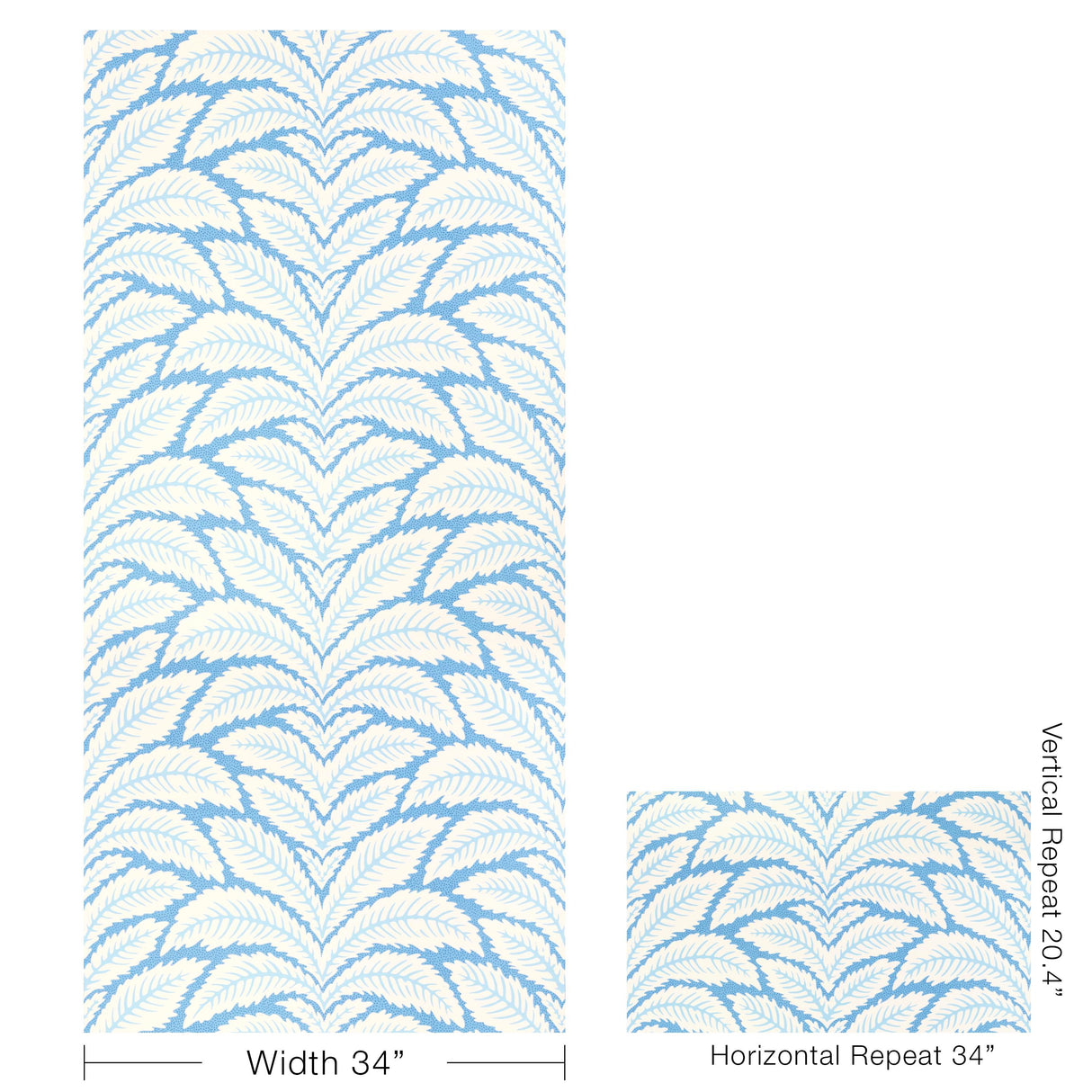 Brunschwig & Fils TALAVERA SISAL BLUE Wallpaper