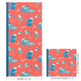 Brunschwig & Fils SHIMO RED/BLUE Wallpaper