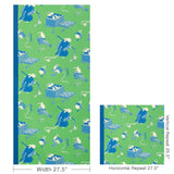 Brunschwig & Fils SHIMO GREEN/BLUE Wallpaper