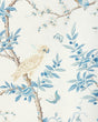 Brunschwig & Fils KANCHOU AZURE Wallpaper