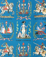 Brunschwig & Fils NEW BATTLE OF VALMY BLUE Wallpaper