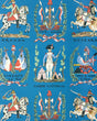 Brunschwig & Fils NEW BATTLE OF VALMY BLUE Wallpaper