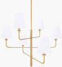 Livabliss Aelora AELR-002 38"L x 38"W x 43"H Ceiling Lighting