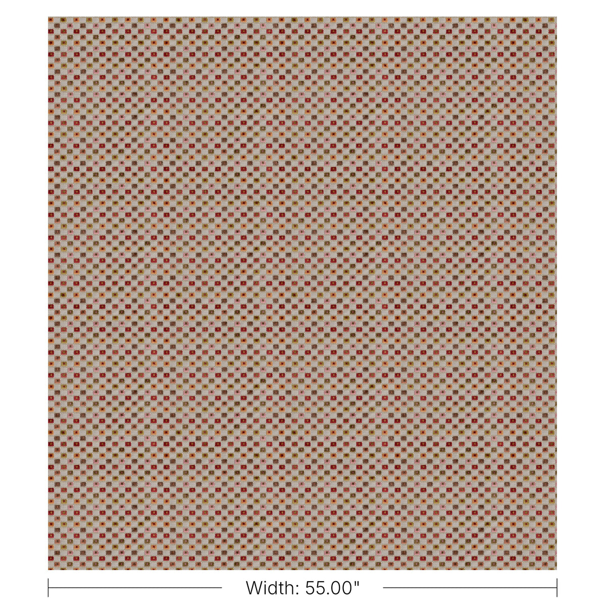 Lee Jofa LISBON VELVET CORAL MULTI Upholstery Fabric