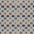 Lee Jofa LISBON VELVET BLUE MULTI Upholstery Fabric