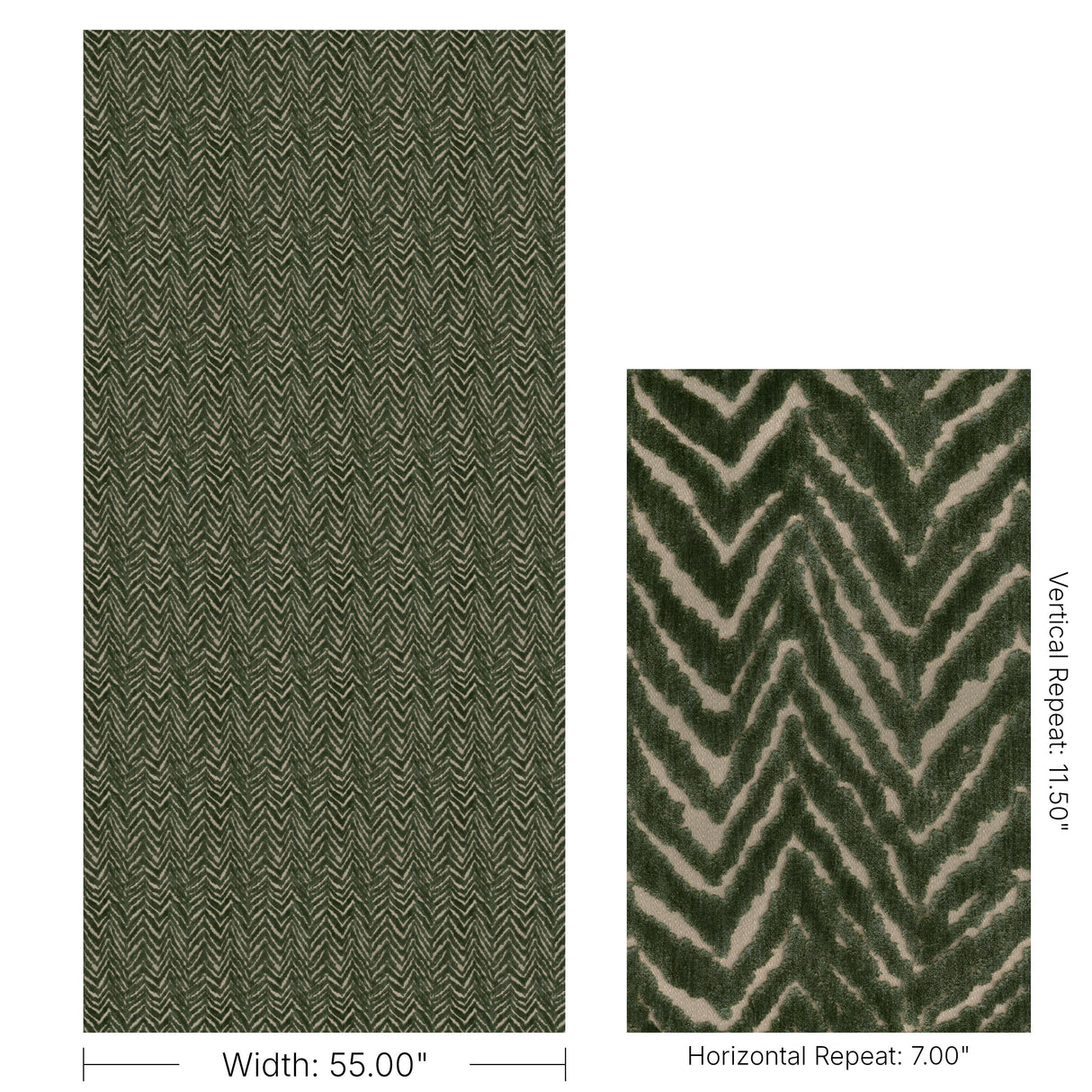 Lee Jofa NAIROBI VELVET MOSS Upholstery Fabric