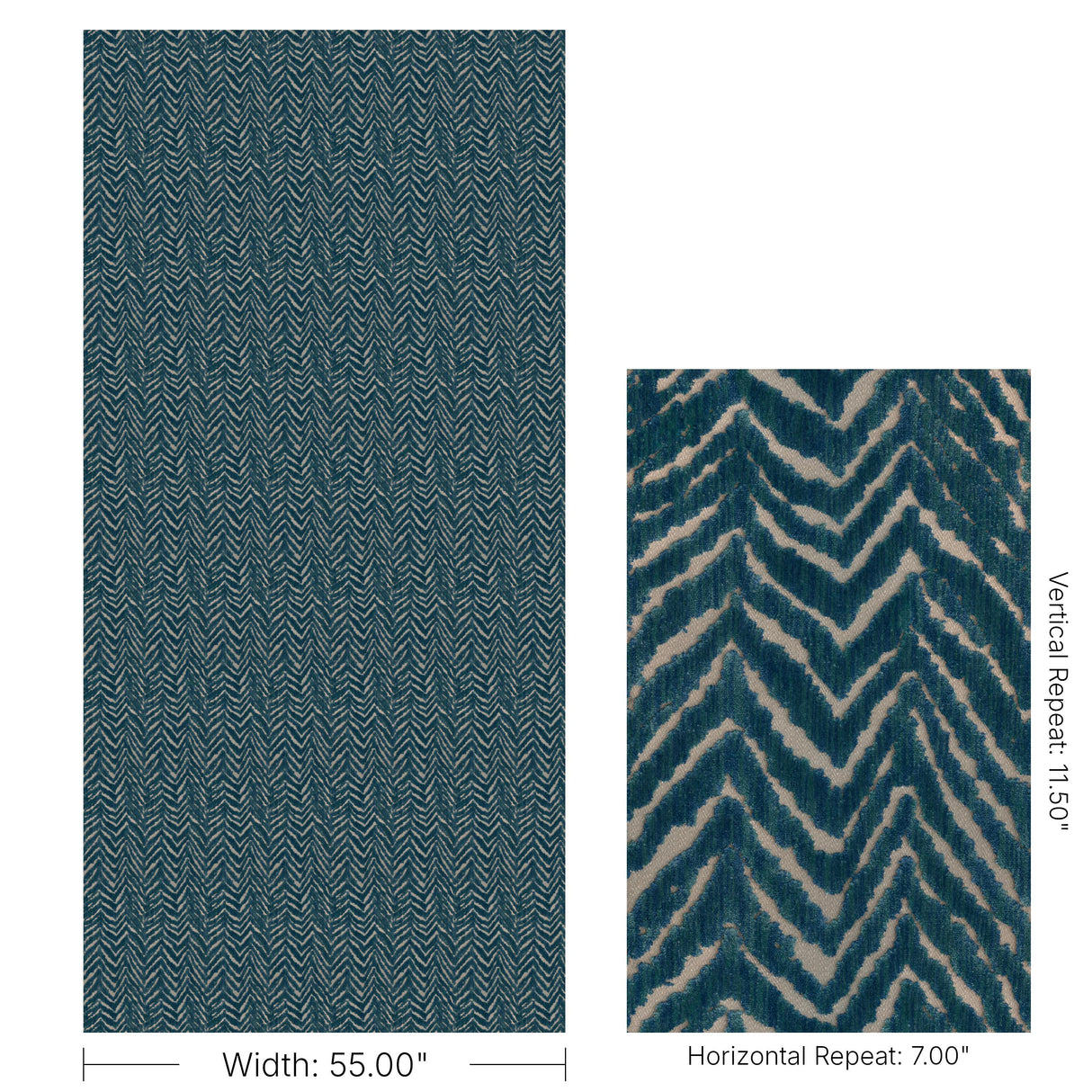 Lee Jofa NAIROBI VELVET TEAL Upholstery Fabric