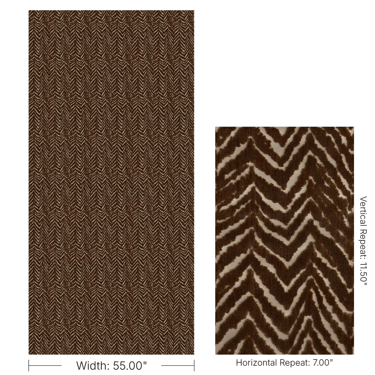 Lee Jofa NAIROBI VELVET MOCHA Upholstery Fabric