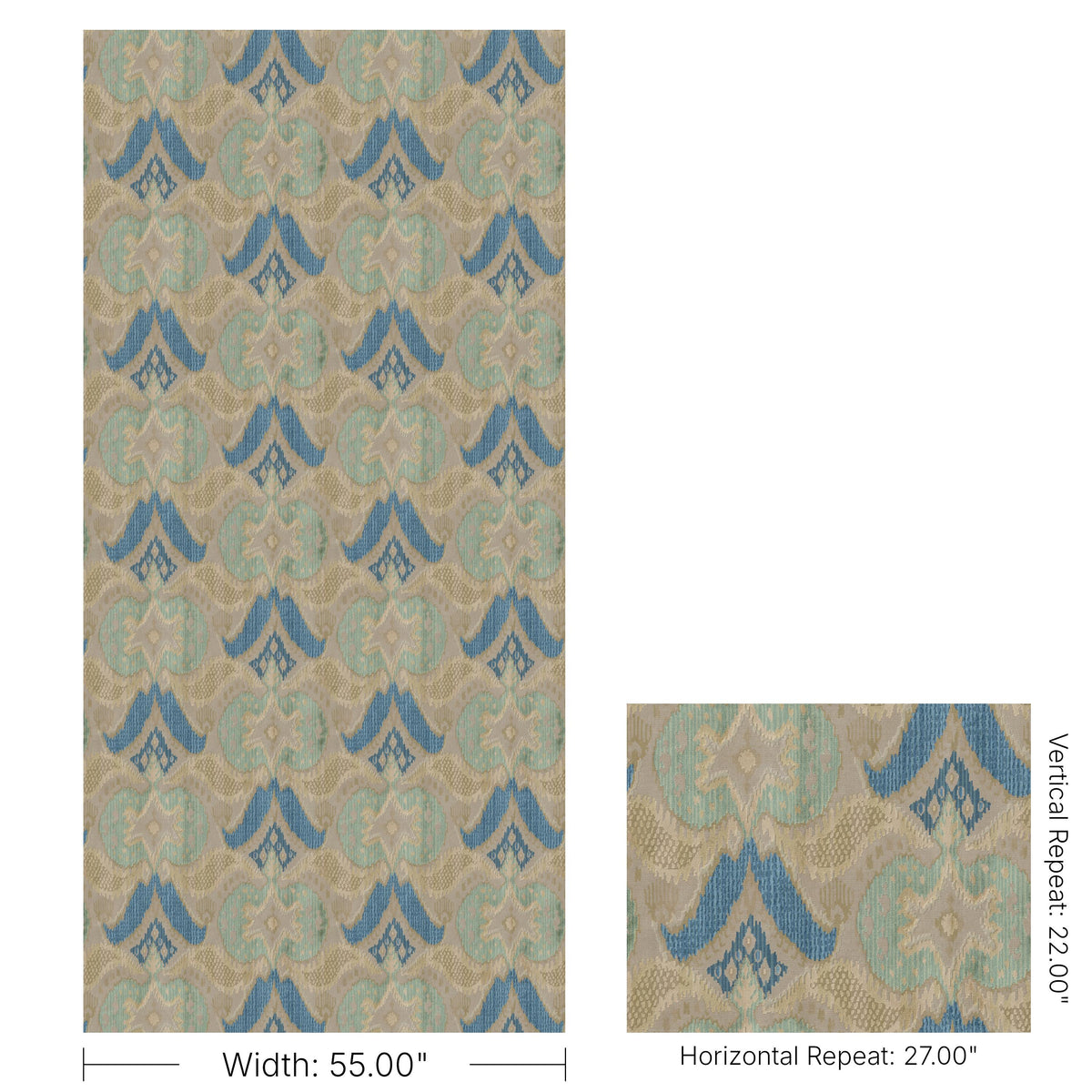 Lee Jofa ANKARA VELVET GROTTO Upholstery Fabric