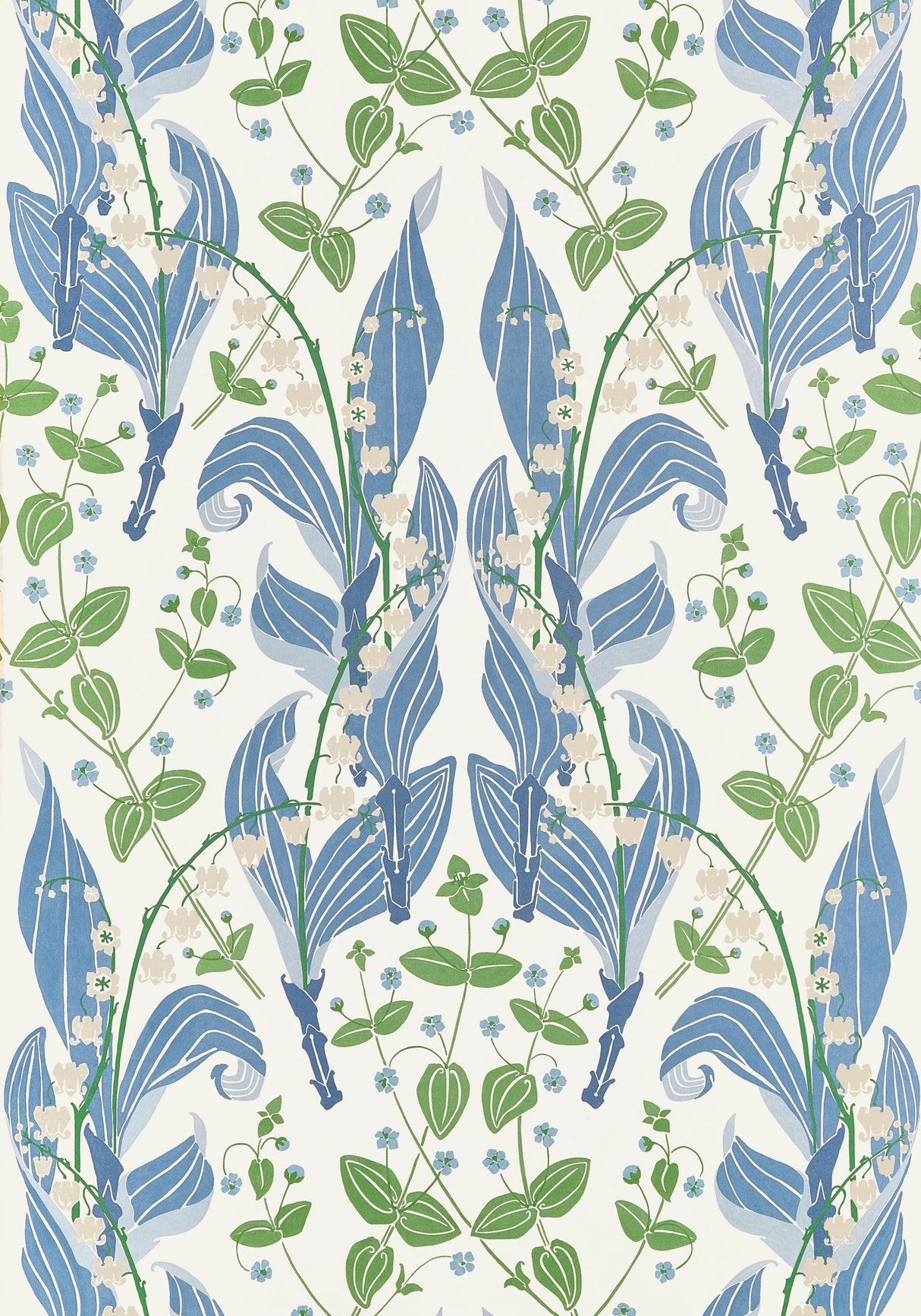 Thibaut Harbor Springs Blue Wallpaper