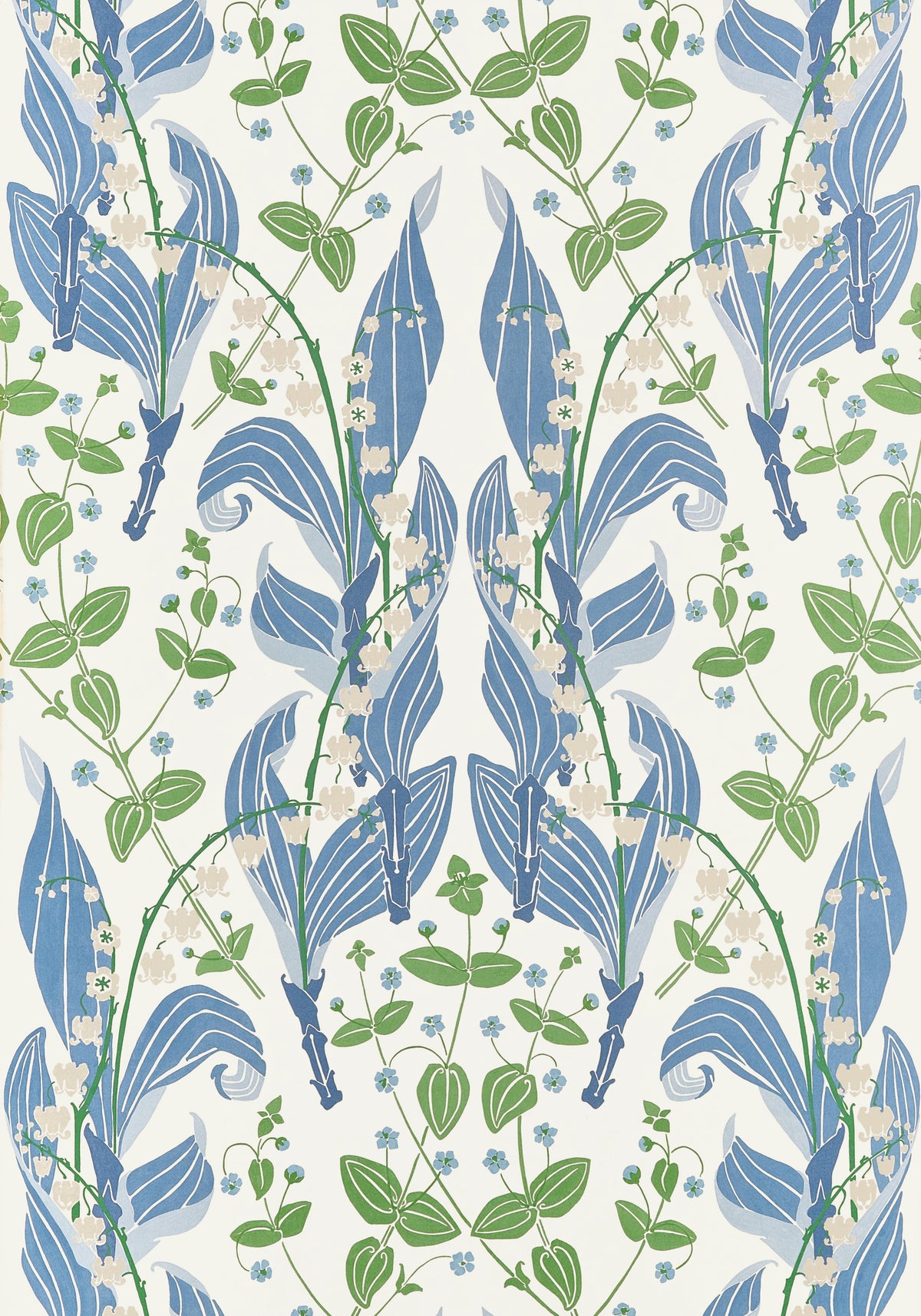 Thibaut Harbor Springs Blue Wallpaper