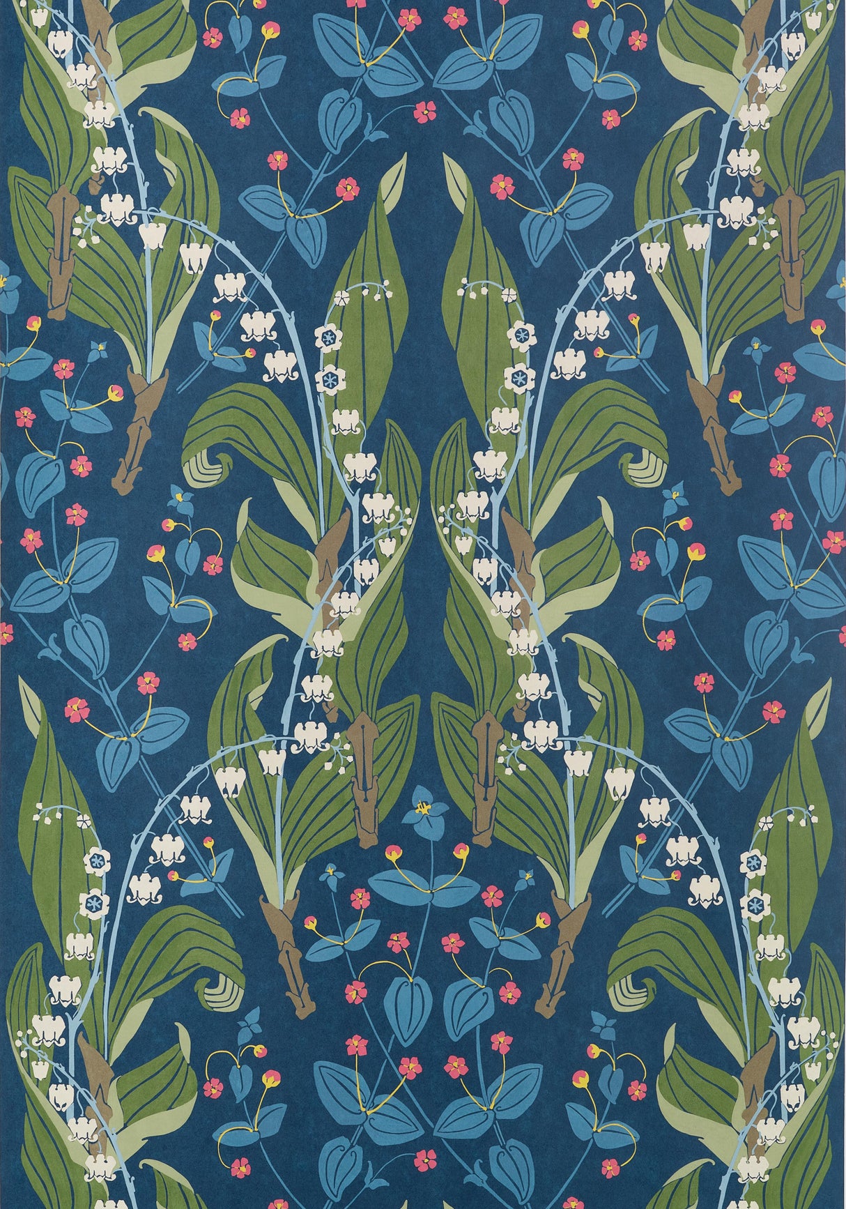 Thibaut Harbor Springs Navy Wallpaper