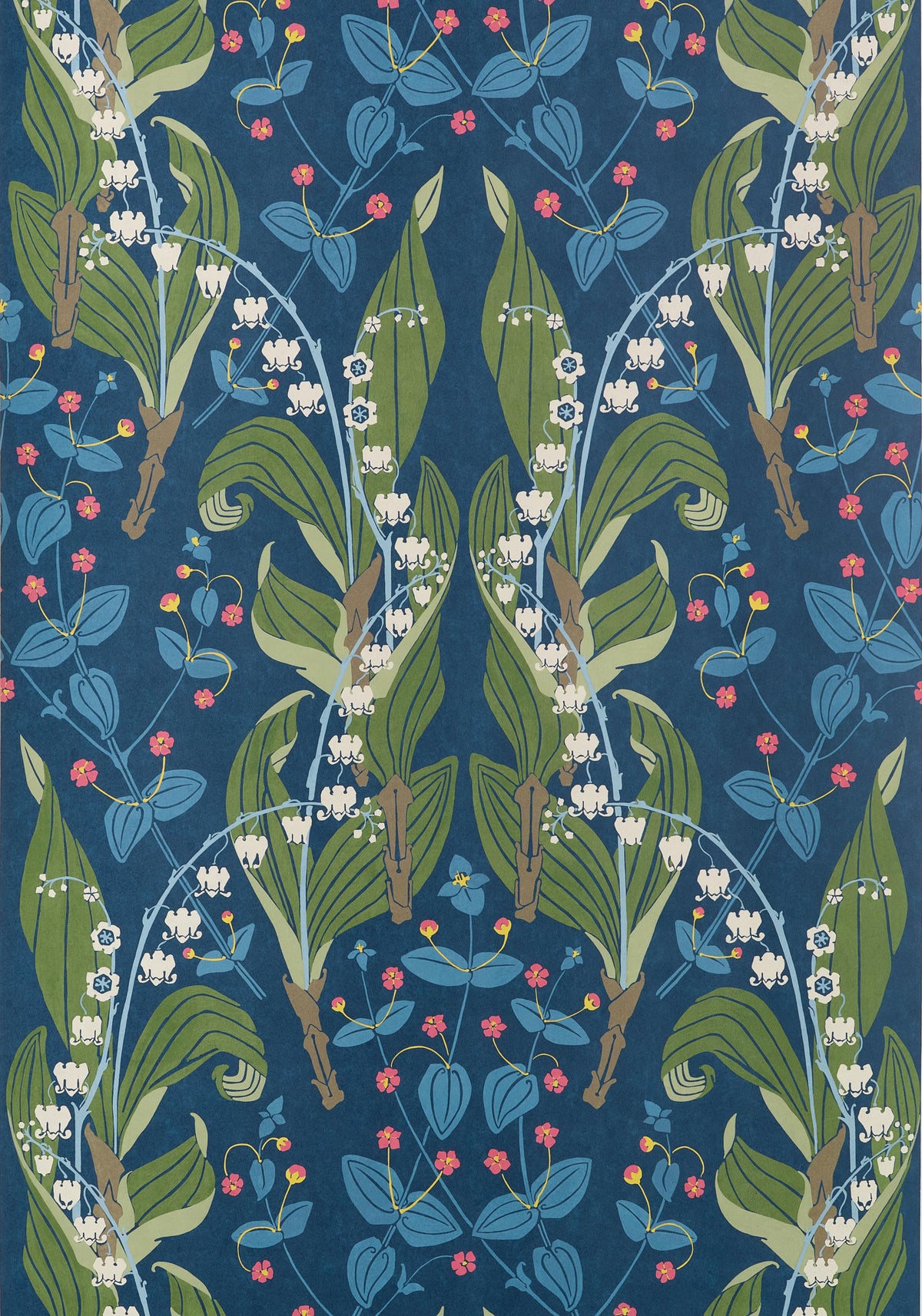 Thibaut Harbor Springs Navy Wallpaper