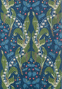 Thibaut Harbor Springs Navy Wallpaper