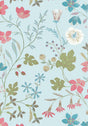 Thibaut Bloom Spa Blue Wallpaper