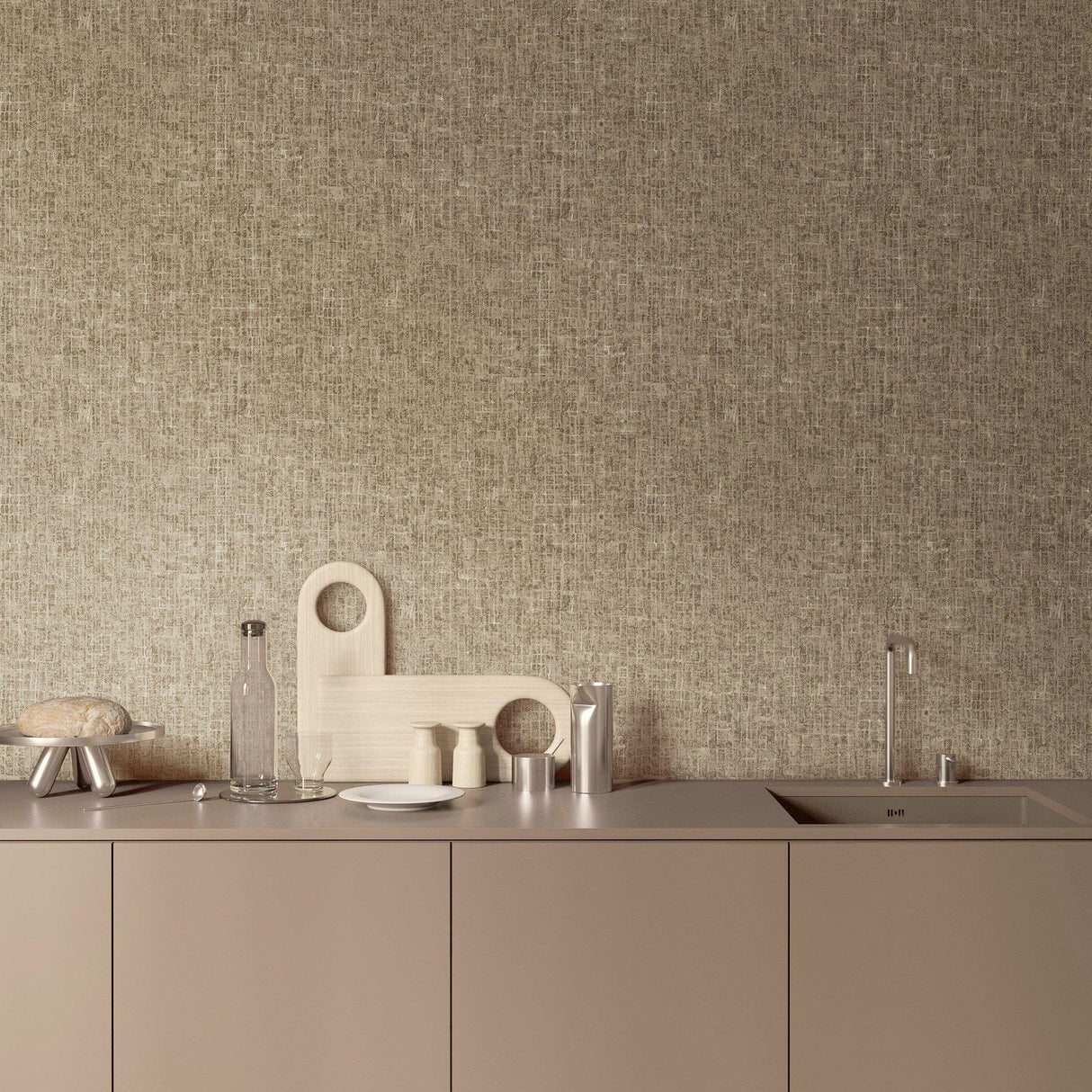 Galerie 27617 Cerra Geometric Brown Wallpaper 27617 Brown Wallpaper