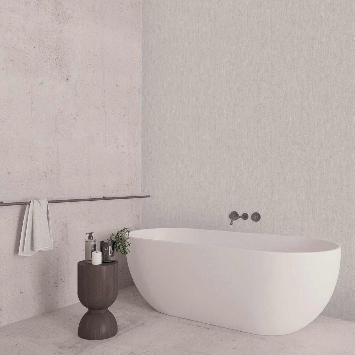 Galerie 27625 Cerra Plain Texture Silver Grey Wallpaper 27625 Silver Grey Wallpaper