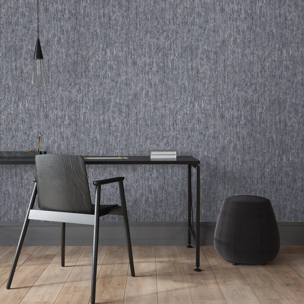 Galerie 27628 Cerra Plain Texture Blue Wallpaper 27628 Blue Wallpaper