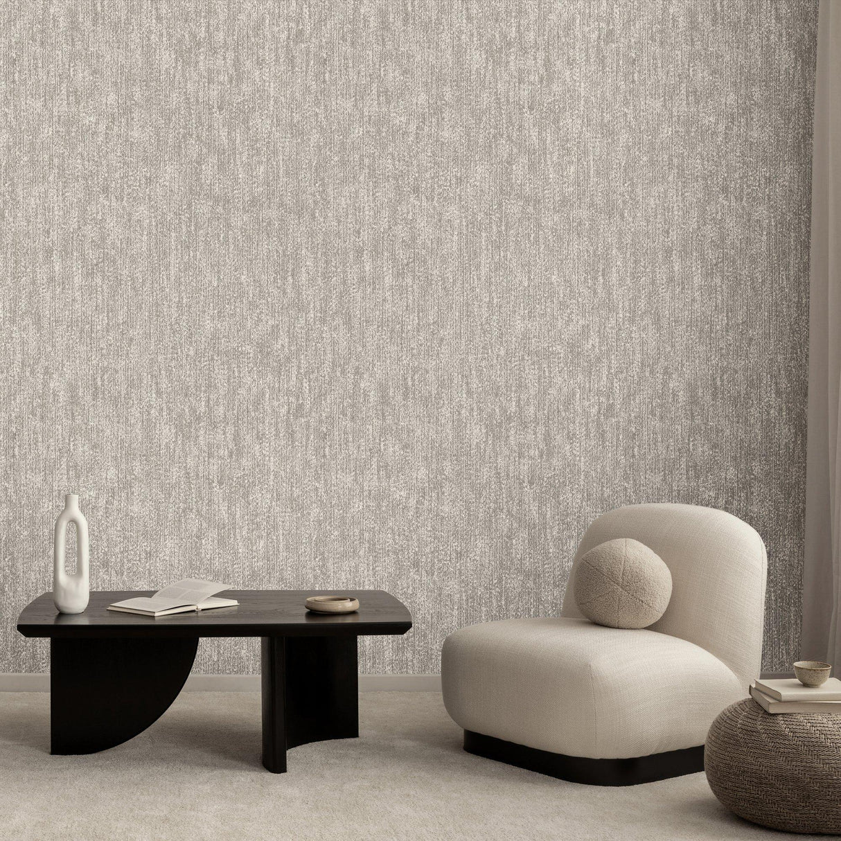 Galerie 27629 Cerra Plain Texture Beige Wallpaper 27629 Beige Wallpaper