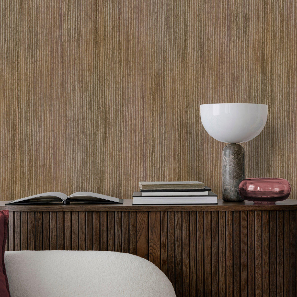 Galerie 27637 Cerra Stripe Gold Wallpaper 27637 Gold Wallpaper