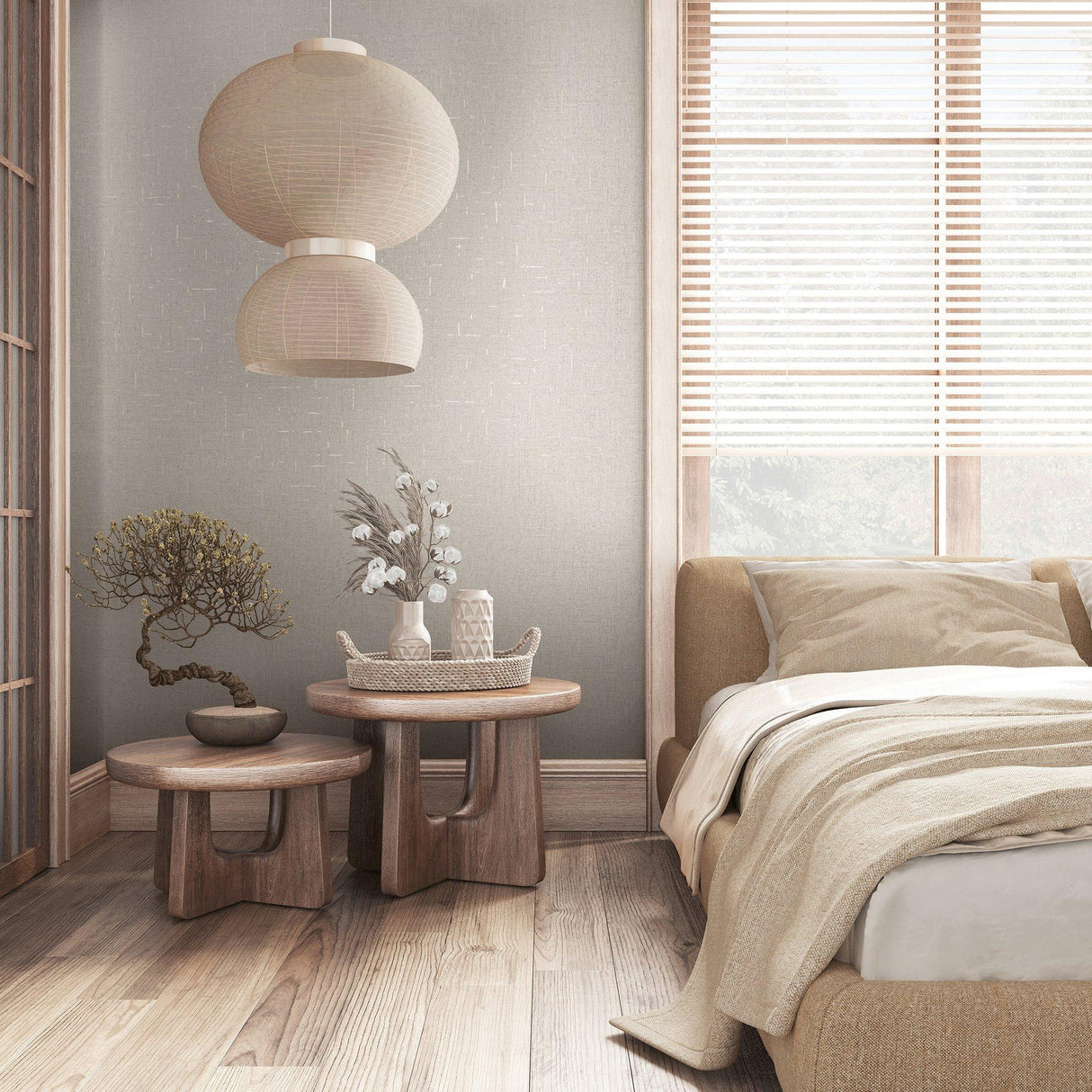 Galerie 35114 City Romance Plain Texture Beige Wallpaper 35114 Beige Wallpaper