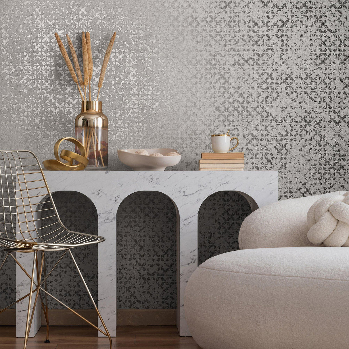 Galerie 35118 City Romance Abstract Grey Wallpaper 35118 Grey Wallpaper