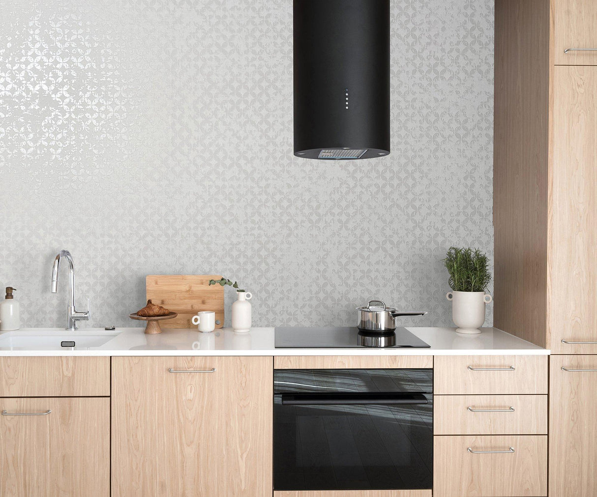 Galerie 35121 City Romance Abstract White Wallpaper 35121 White Wallpaper