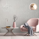 Galerie 35121 City Romance Abstract White Wallpaper 35121 White Wallpaper