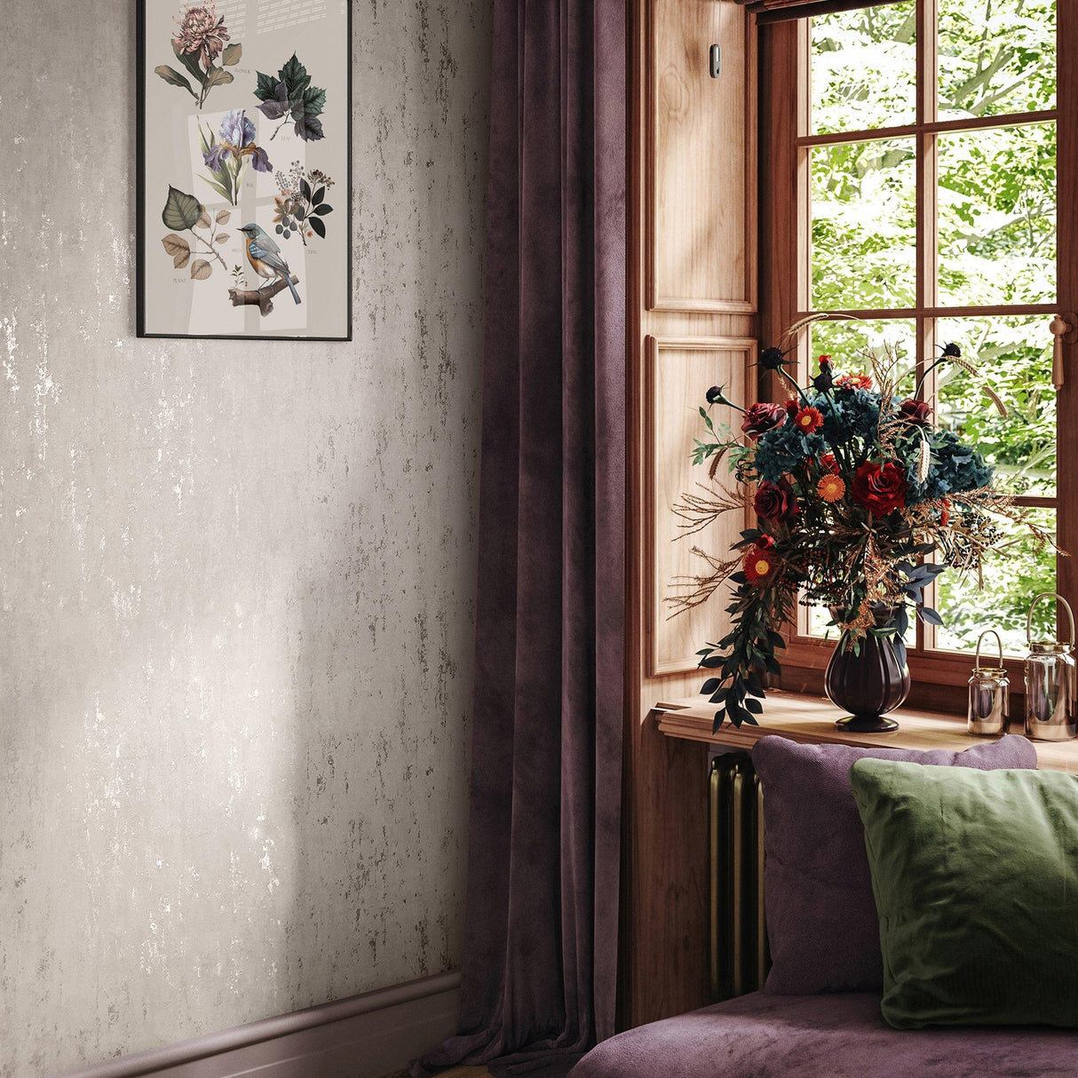 Galerie 35125 City Romance Industrial Pink Wallpaper 35125 Pink Wallpaper