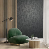 Galerie 35130 City Romance Plain Texture Black Wallpaper 35130 Black Wallpaper