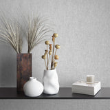 Galerie 35137 City Romance Plain Texture Grey Wallpaper 35137 Grey Wallpaper