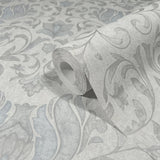 Galerie 35147 City Romance Damask Grey Wallpaper 35147 Grey Wallpaper