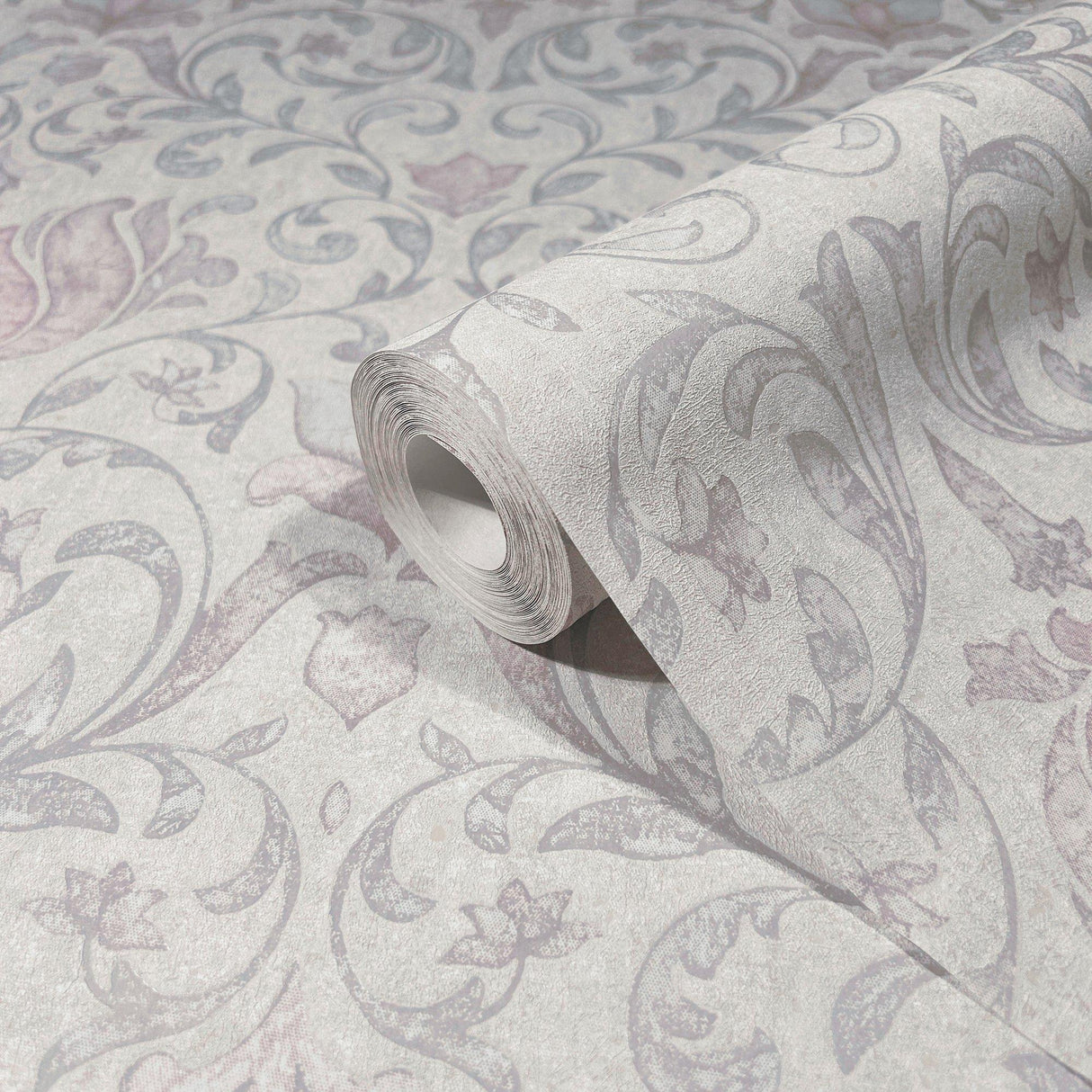 Galerie 35150 City Romance Damask Grey Wallpaper 35150 Grey Wallpaper