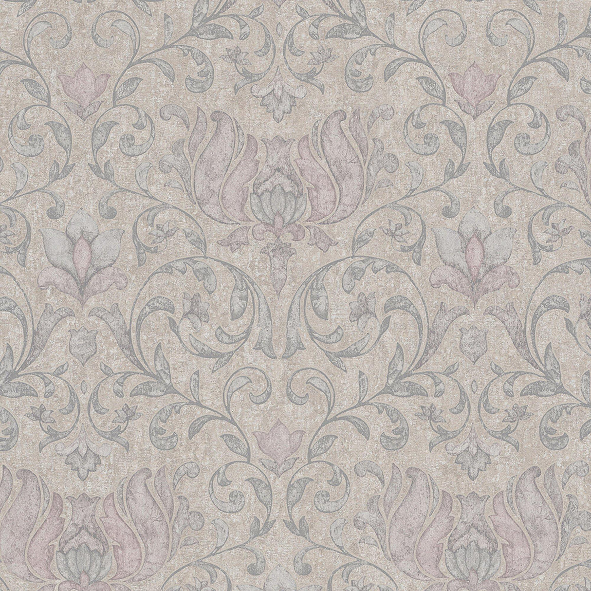 Galerie 35152 City Romance Damask Beige Wallpaper 35152 Beige Wallpaper