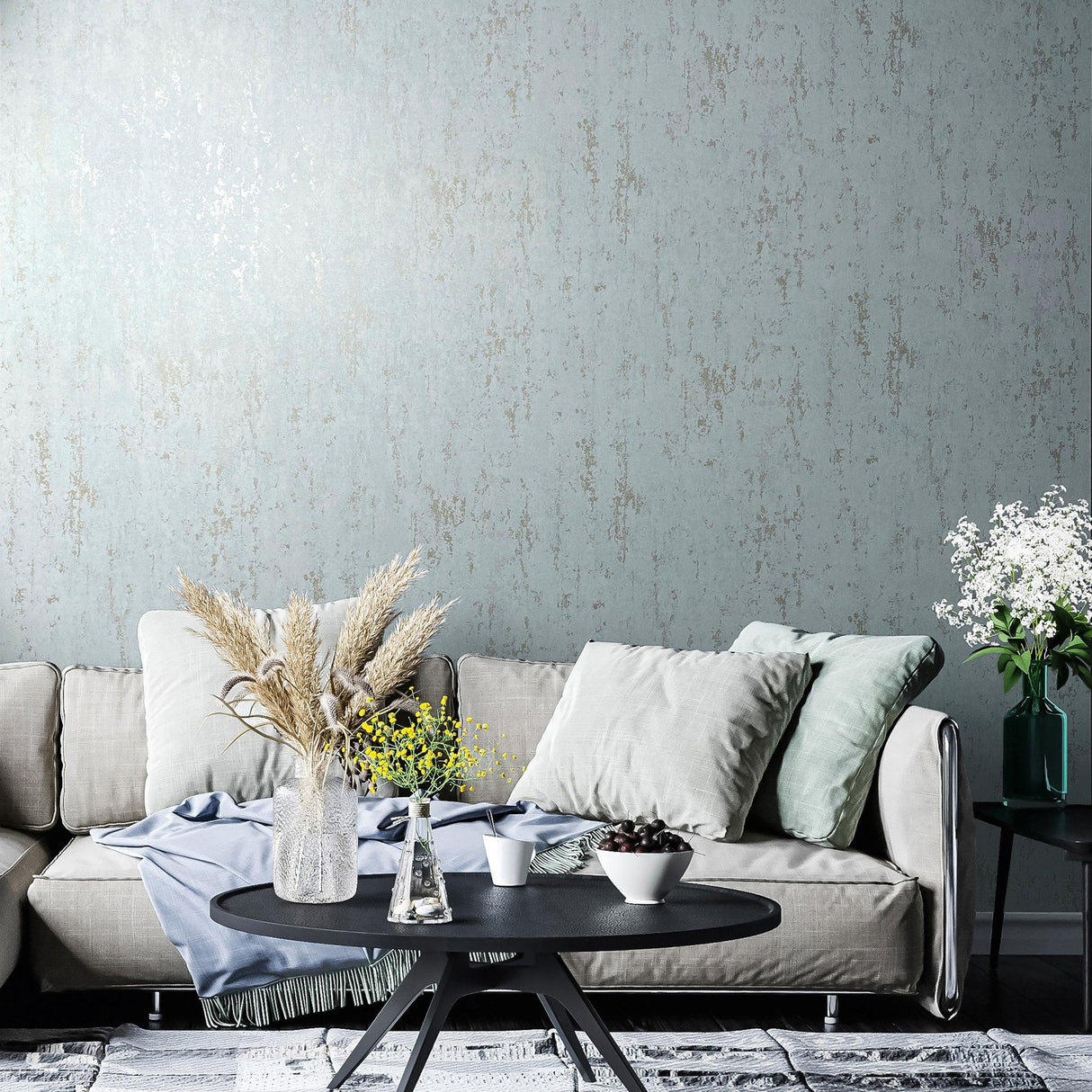 Galerie 35162 City Romance Industrial Blue Wallpaper 35162 Blue Wallpaper