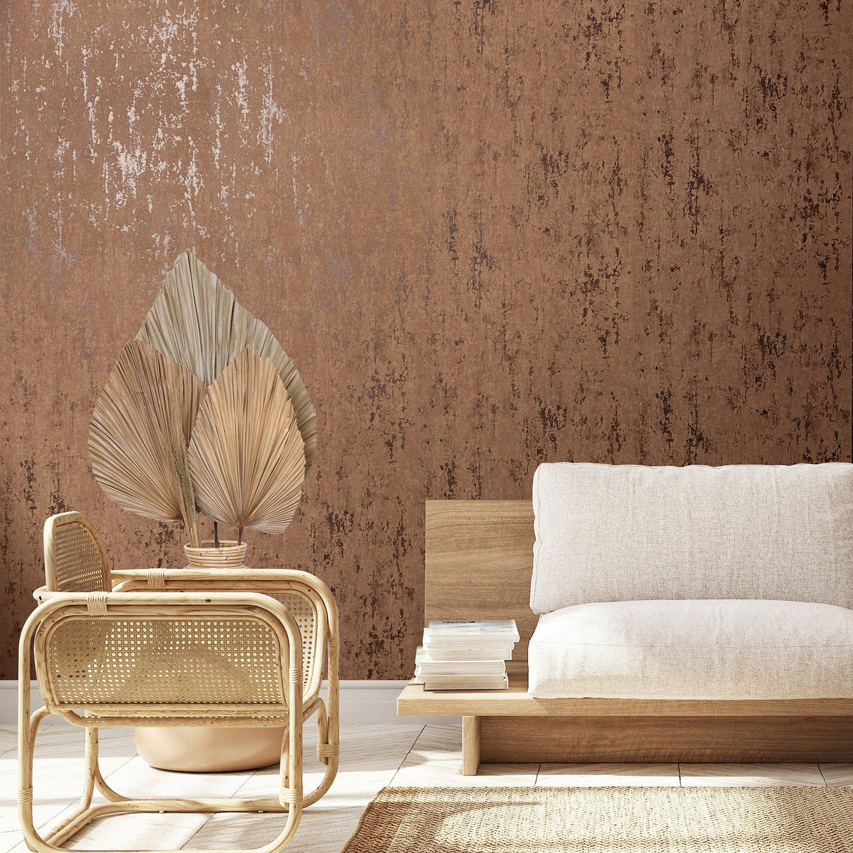 Galerie 35163 City Romance Industrial Bronze Brown Wallpaper 35163 Bronze Brown Wallpaper
