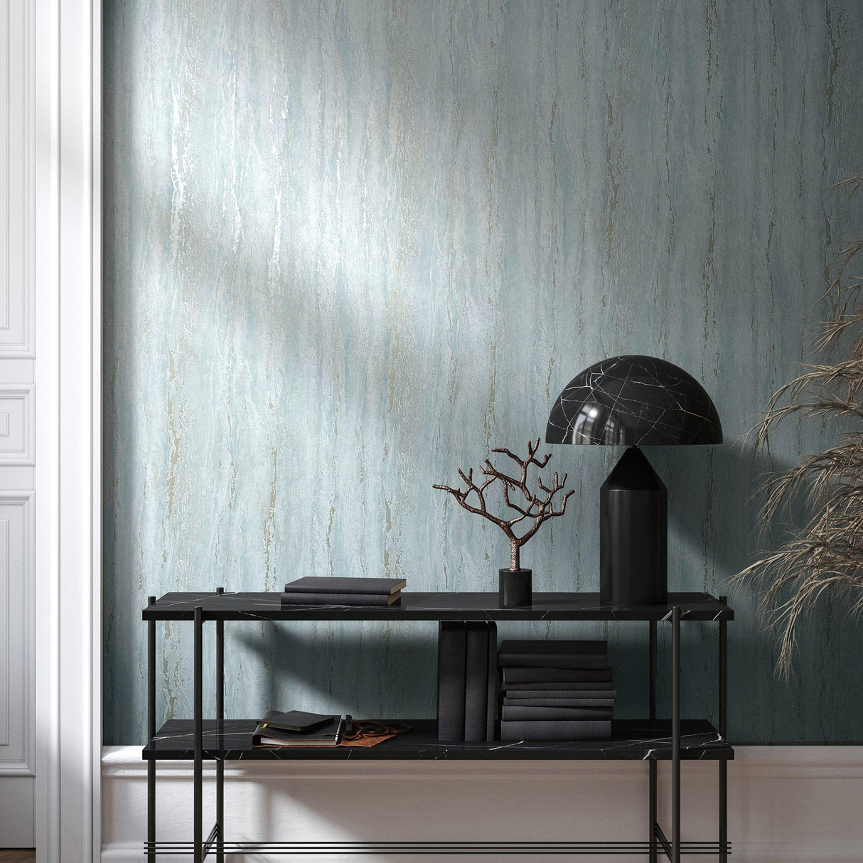 Galerie 35165 City Romance Industrial Blue Wallpaper 35165 Blue Wallpaper
