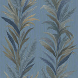 Galerie 35906 Ornamenta Leaf Flourish Blue Wallpaper 35906 Blue Wallpaper