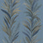 Galerie 35906 Ornamenta Leaf Flourish Blue Wallpaper 35906 Blue Wallpaper