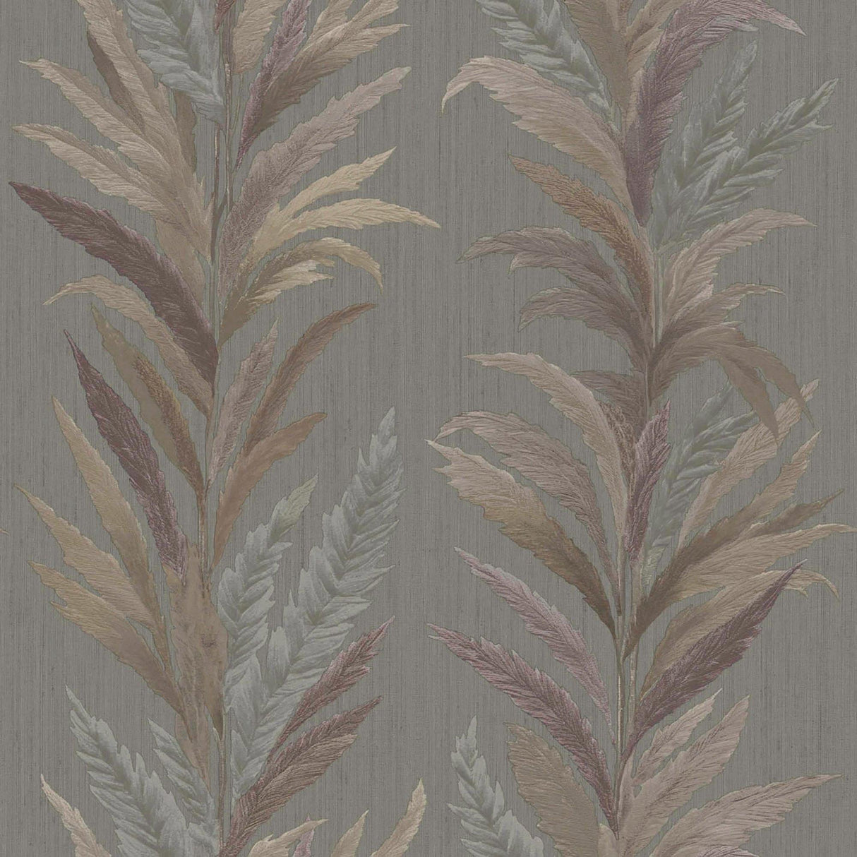 Galerie 35908 Ornamenta Leaf Flourish Grey Wallpaper 35908 Grey Wallpaper